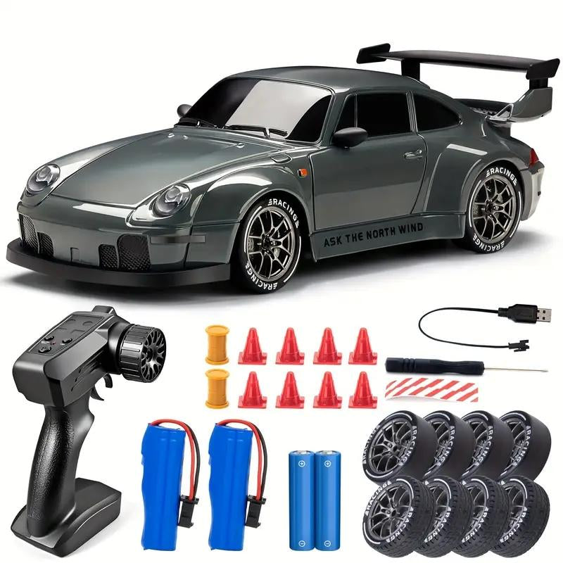 【Xmasgifts RC Cars】1:24 Scale Porsche Drift Car