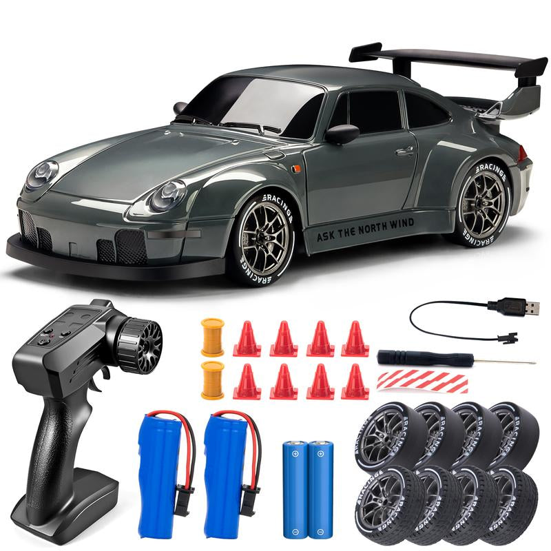 【Xmasgifts RC Cars】1:24 Scale Porsche Drift Car