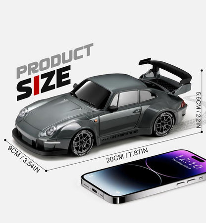 【Xmasgifts RC Cars】1:24 Scale Porsche Drift Car